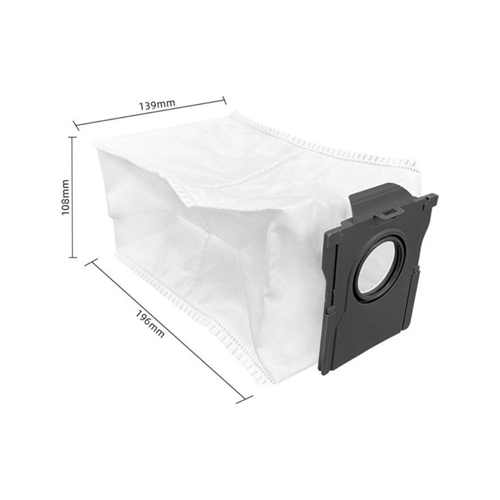 3.5L Capacity Vacuum Bags Compatible with For Mova For Mobius 60 Robot Vacuum