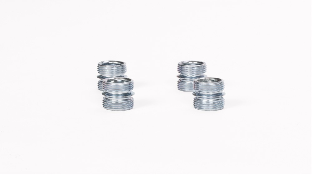Wire Shelving Pole Connectors – 4 Pack