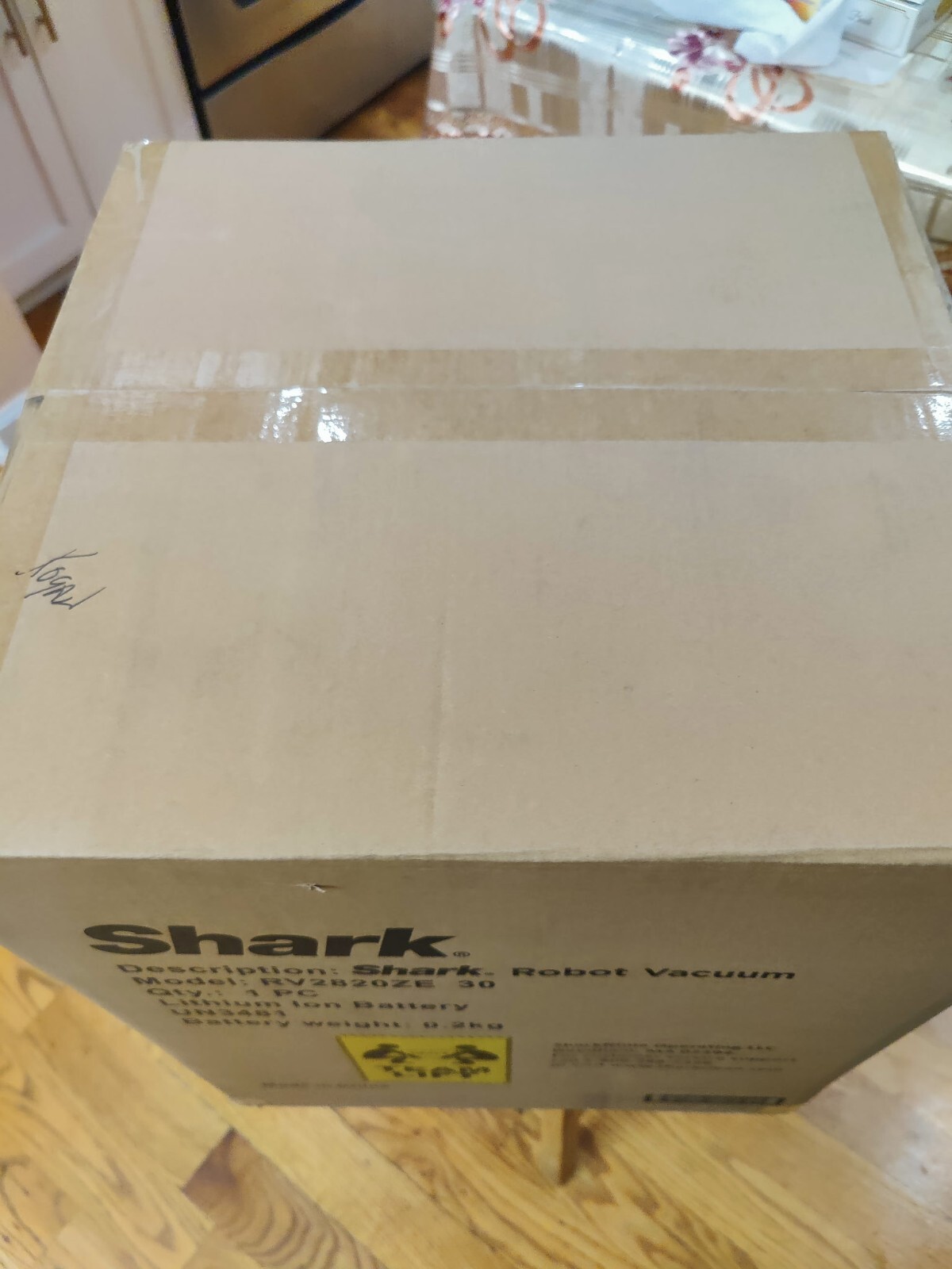 Shark ROBOT Vacuum Cleaner MOP Combo Power Detect NeverTouch Pro Base RV2820ZE