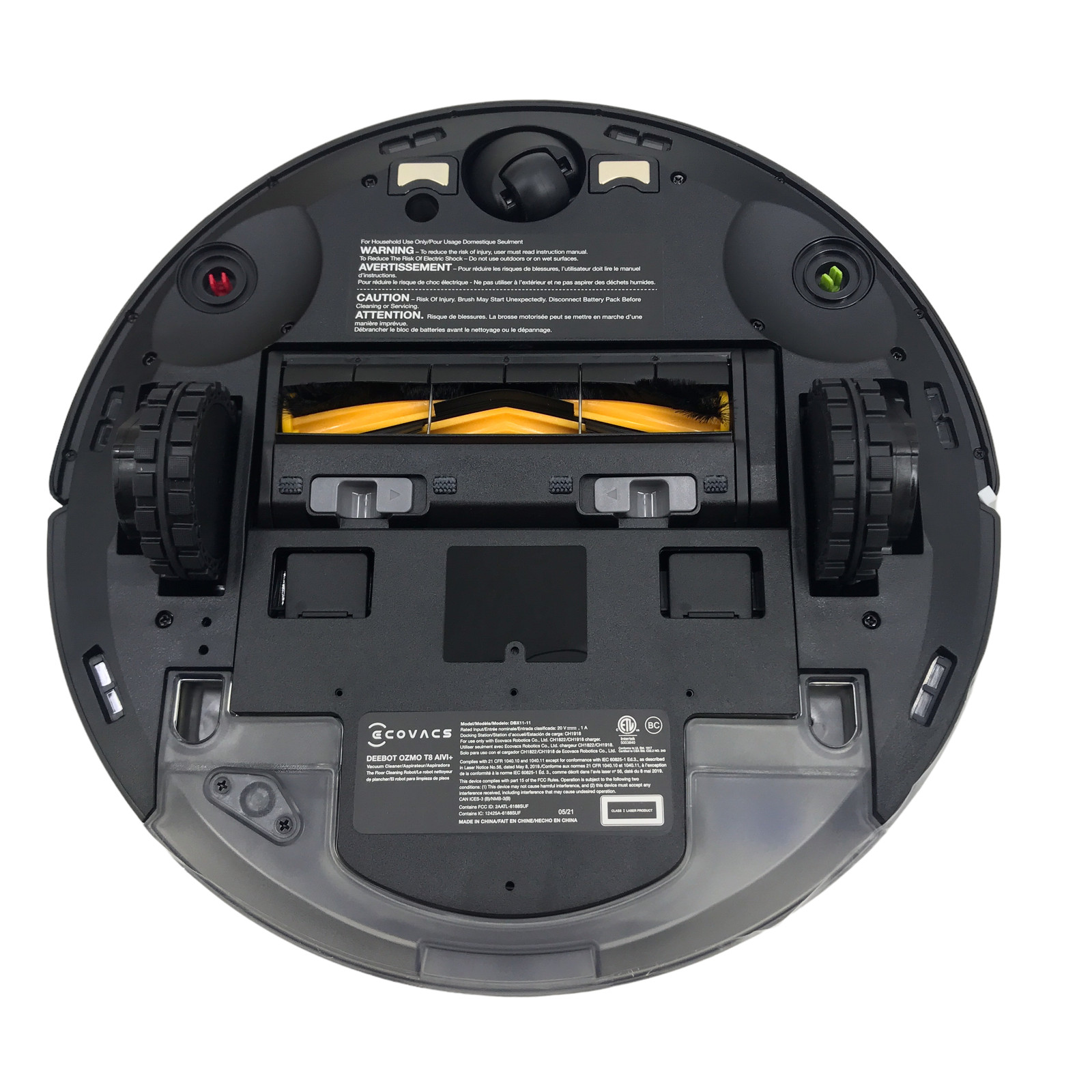 Ecovacs Robotics Deebot Ozmo T8 AIVI+ Vacuum w/ Base / Full set #NO2334 (AR)