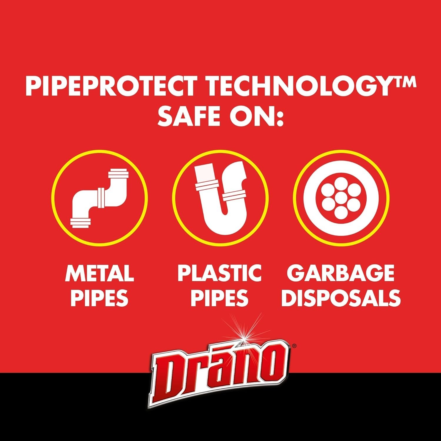 Drano Max Gel Drain Clog Remover, 160 Ounces, 2 Count