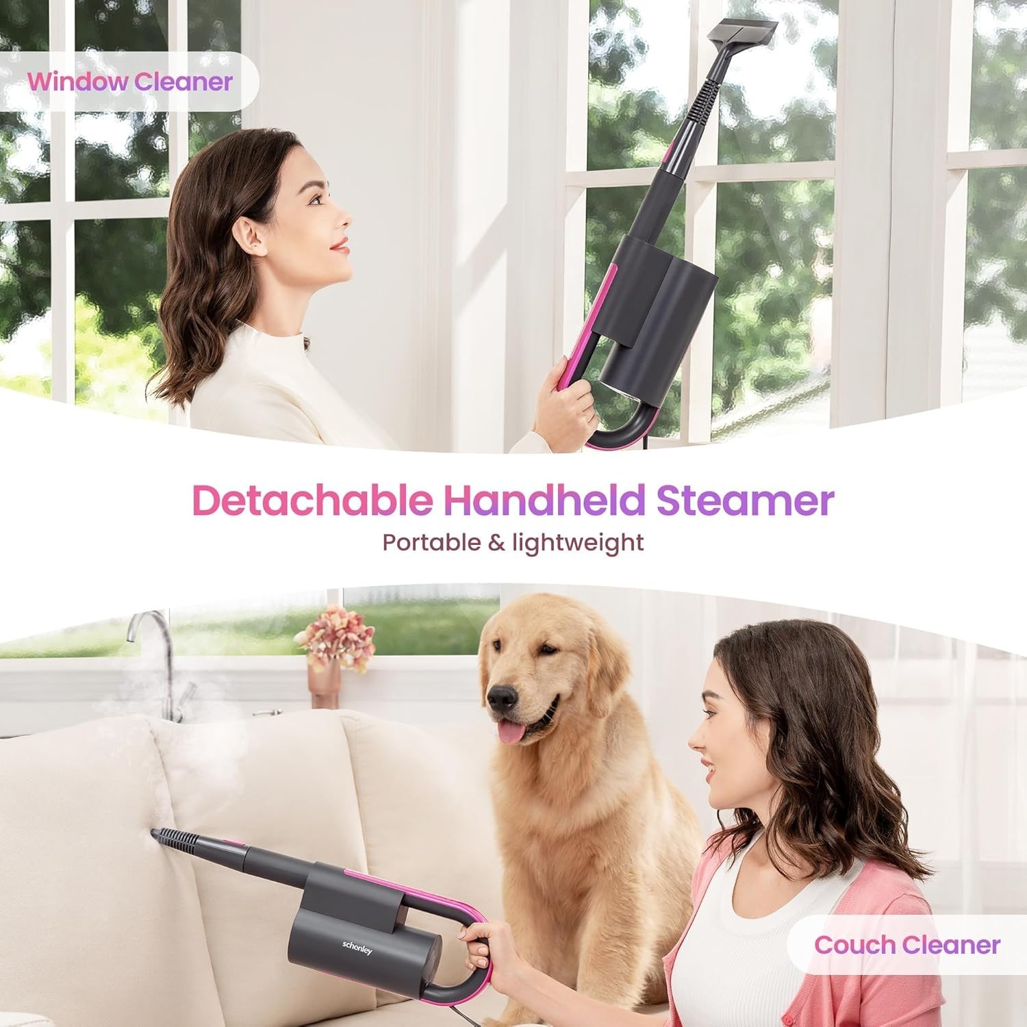 Rapid Heat Up Steam Mop for Hardwood, Tile & More – Effortless Cleaning Routine
