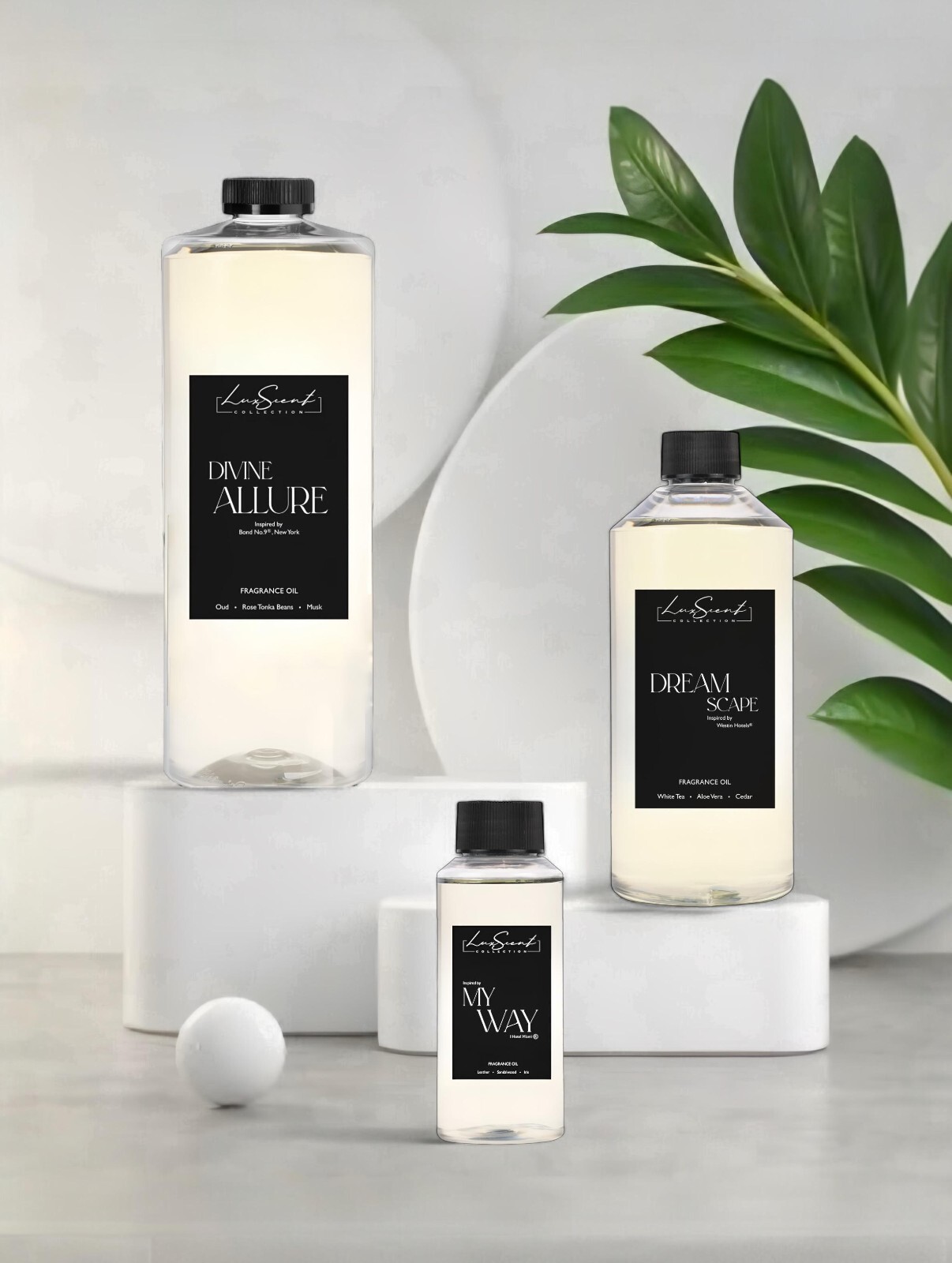 Aroma360 Mini360 SL Diffuser + 200mL TOP Scent /Silver or Black Hotel Collection
