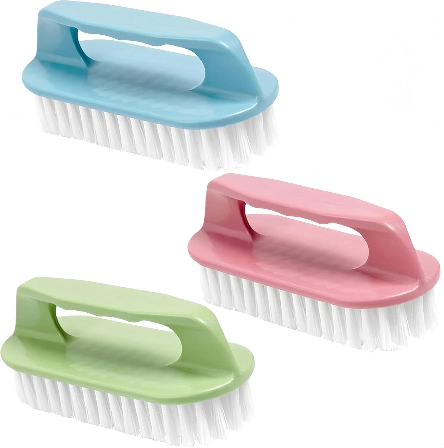 Scrub Brush for Cleaning-3 Pack Scrubbing Brushes Heavy Duty Multi-Purpose House