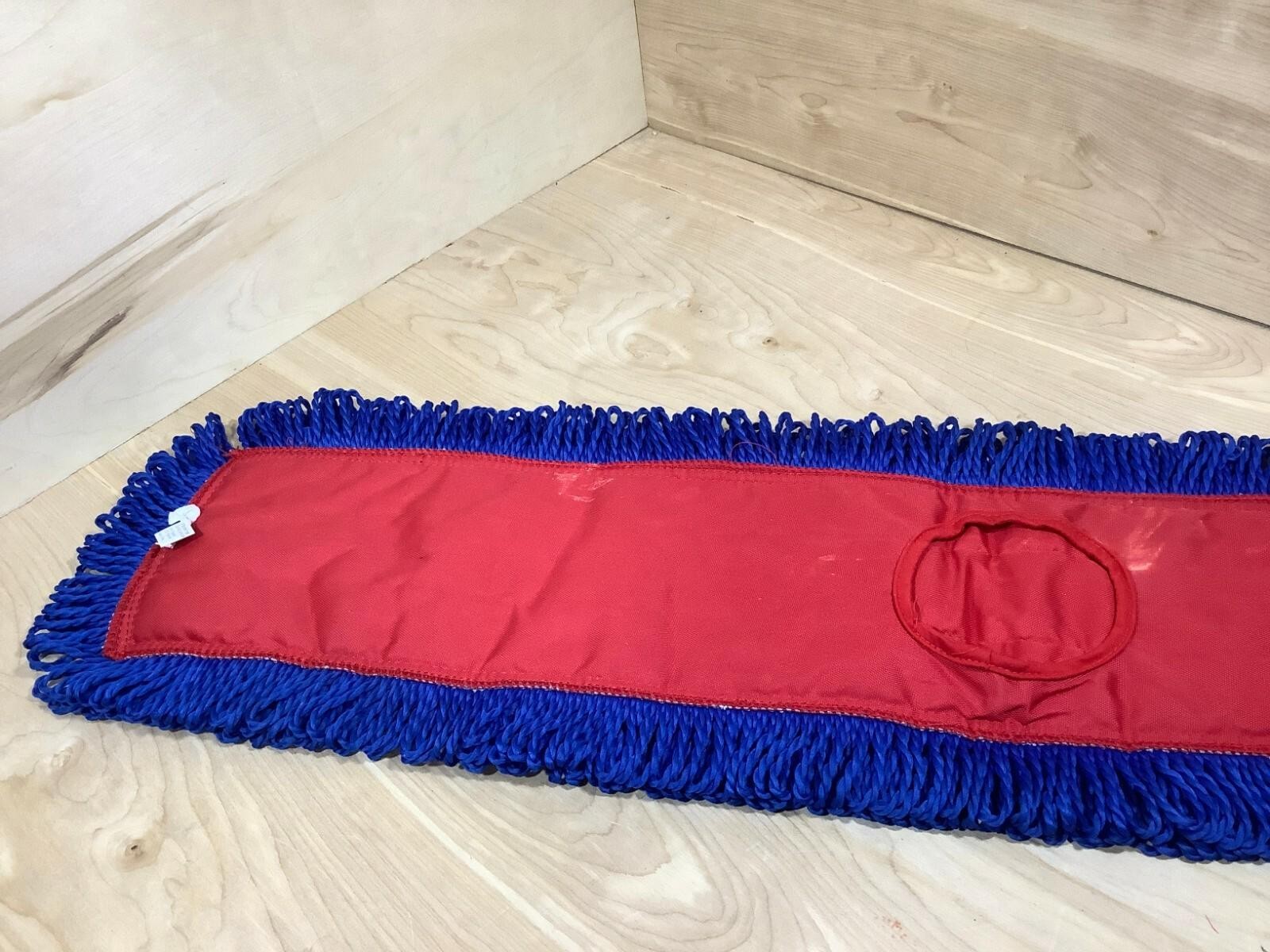 36″ Red Microfiber Dry Pocket Dust Mop with Canvas Back by MyXOHome Brand New