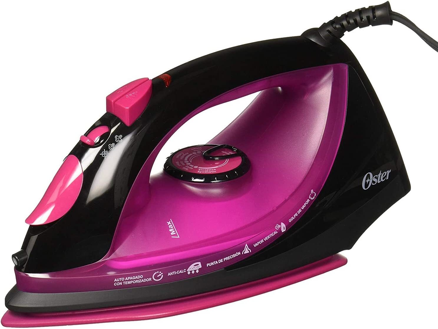 Oster 5957 220 Volt Auto Shut Off Steam Iron 1600W 220V 240V For Export