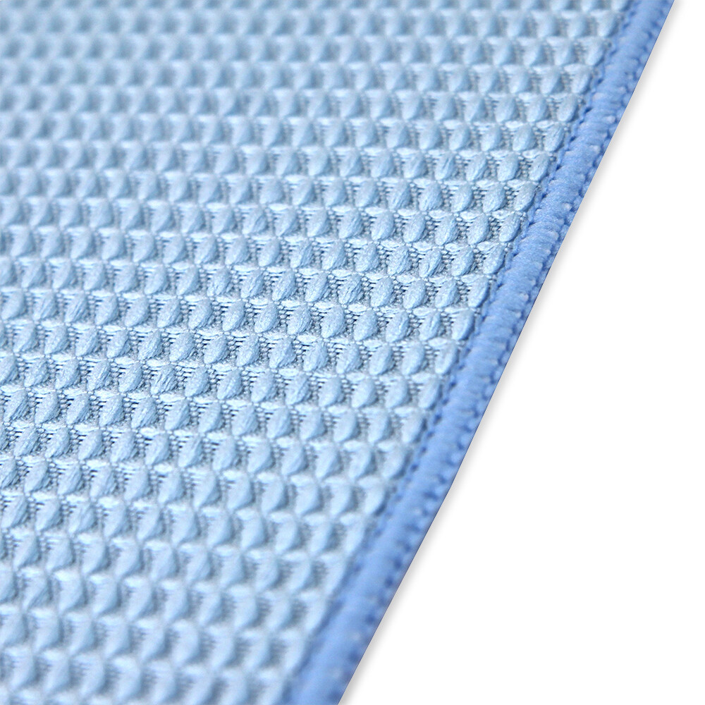 Bulk Case of 180 Microfiber Waffle Textured Cleaning Cloths,16×16, Lint Free