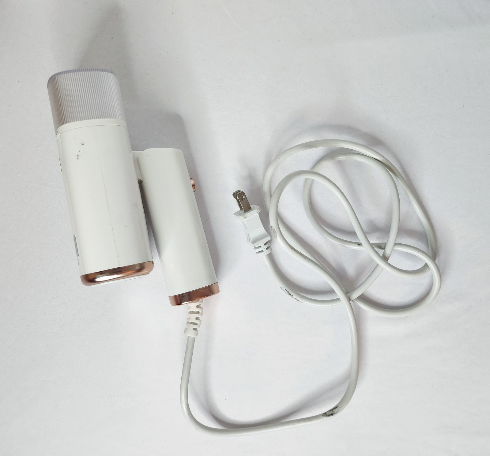 Portable Handheld Garment Steamer Foldable Clothes Steam Iron 1000W Travel White