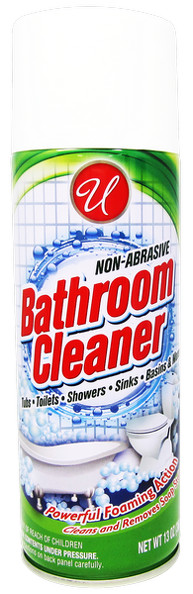 Non-Abrasive Foaming Bathroom Cleaner, 13oz.