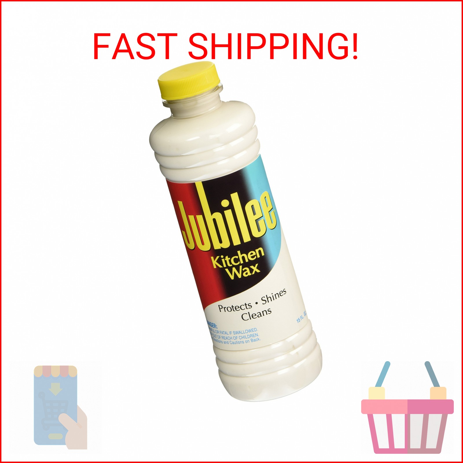 Malco Products, Jubilee Kitchen Wax, 15 fl oz