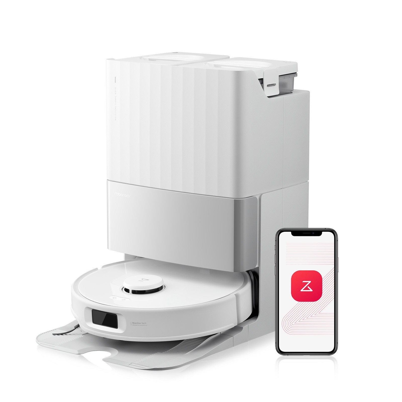 Roborock Qrevo Edge S5A Vacuum&Mop,18500Pa,Zero-Tangling – Certified Refurbished