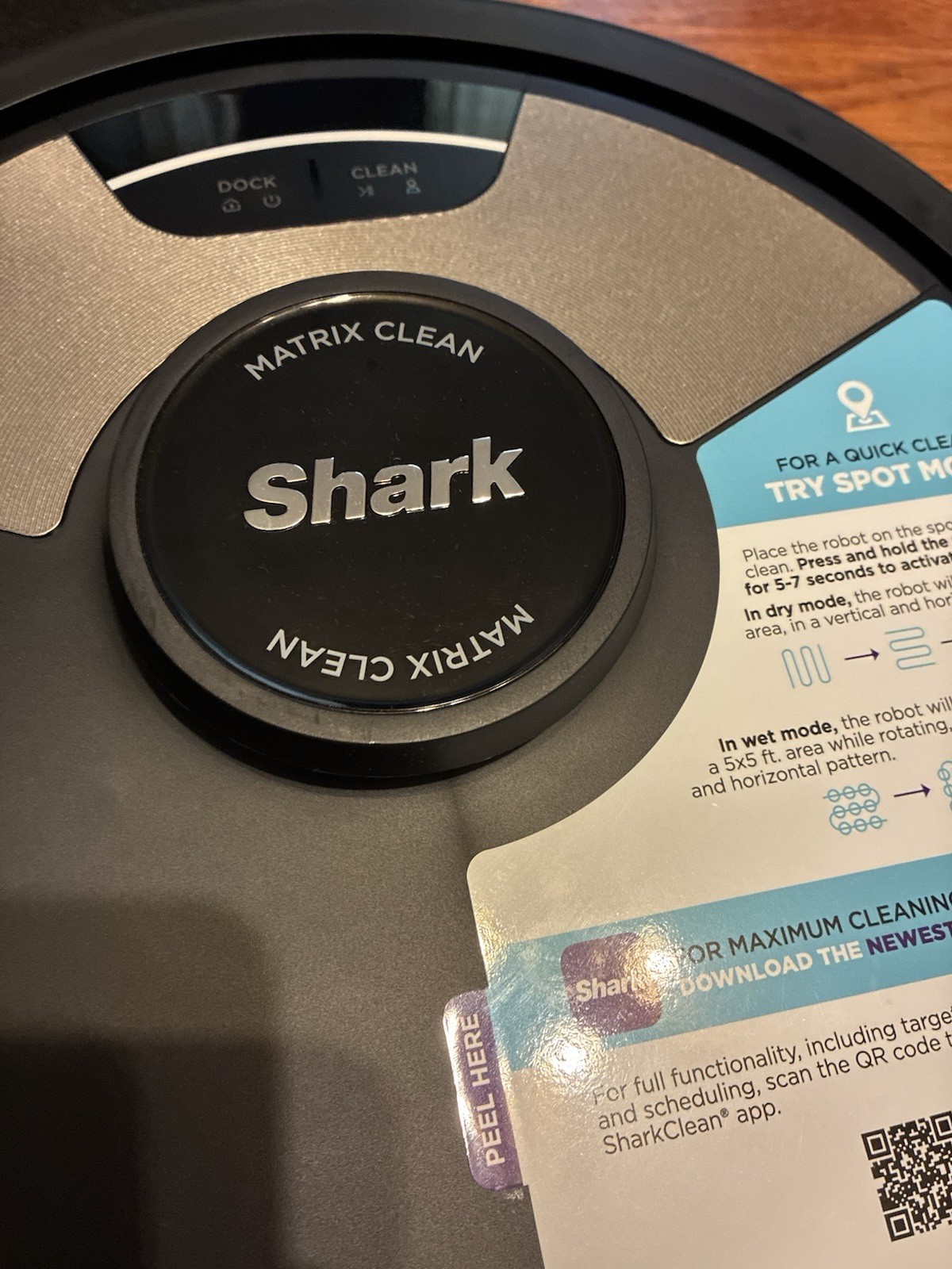 Shark Matrix Plus 2-in-1 Robot Vacuum Mop Sonic Mopping