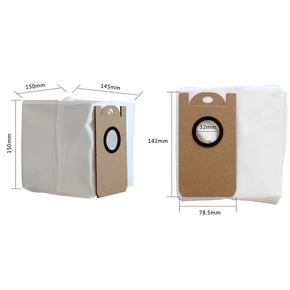 4/10Pcs 3.5L Dust Bags For IHome Robot Vacuum IHRV6 IHRV14 IHRV11 Vacuum Cleaner