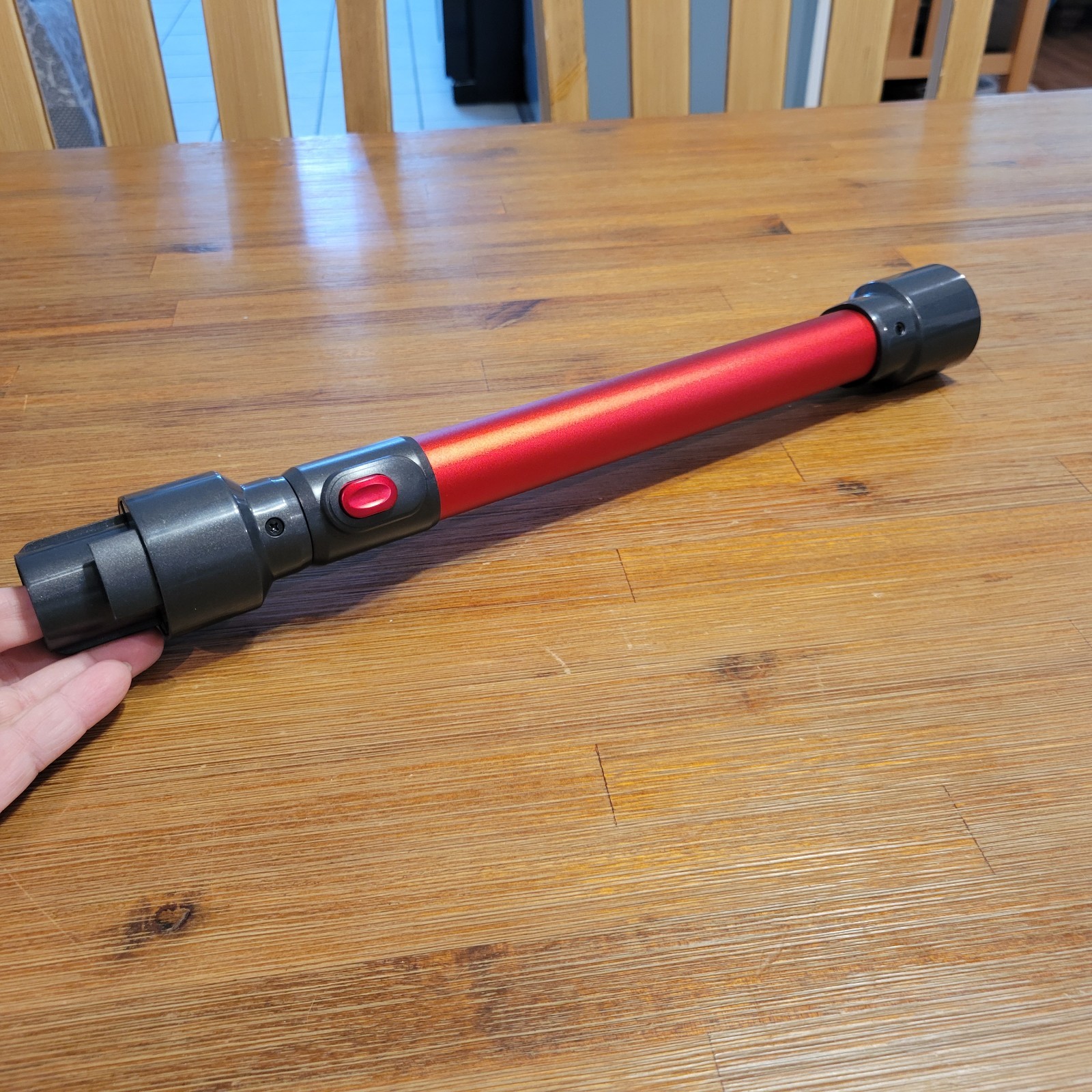 Hompany SmartVac 13 Vacuum Cleaner Extension Tube Replacement Part Red Wand