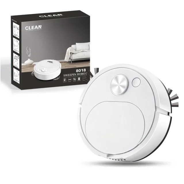 Robot Vacuum Cleaner Sweep 3 in1 Wet Mopping Floors Smart Home Sweeping Cleaning