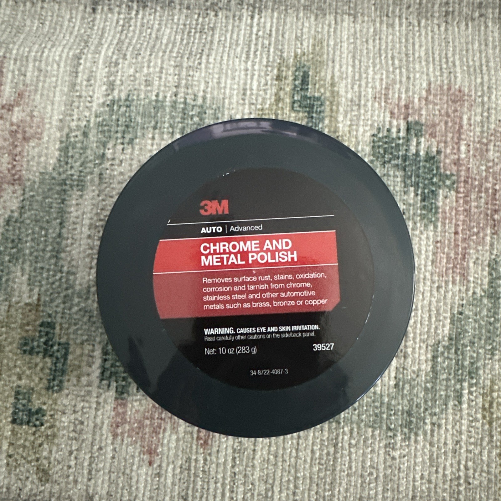 3M Chrome and Metal Polish 39527 10 oz Used on Automotive Metals NEW, 6 Case