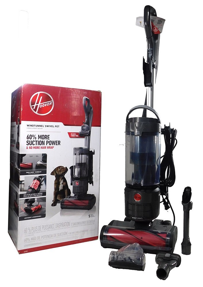 Hoover UH77300V Windtunnel Swivel Pet Upright Vacuum – Open Box