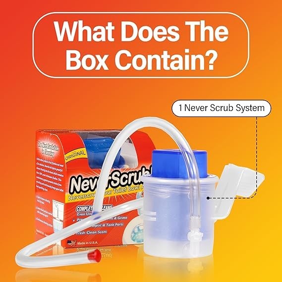 Self-Cleaning Toilet System with Refillable Cartridge – Lasts Up to 3 Months