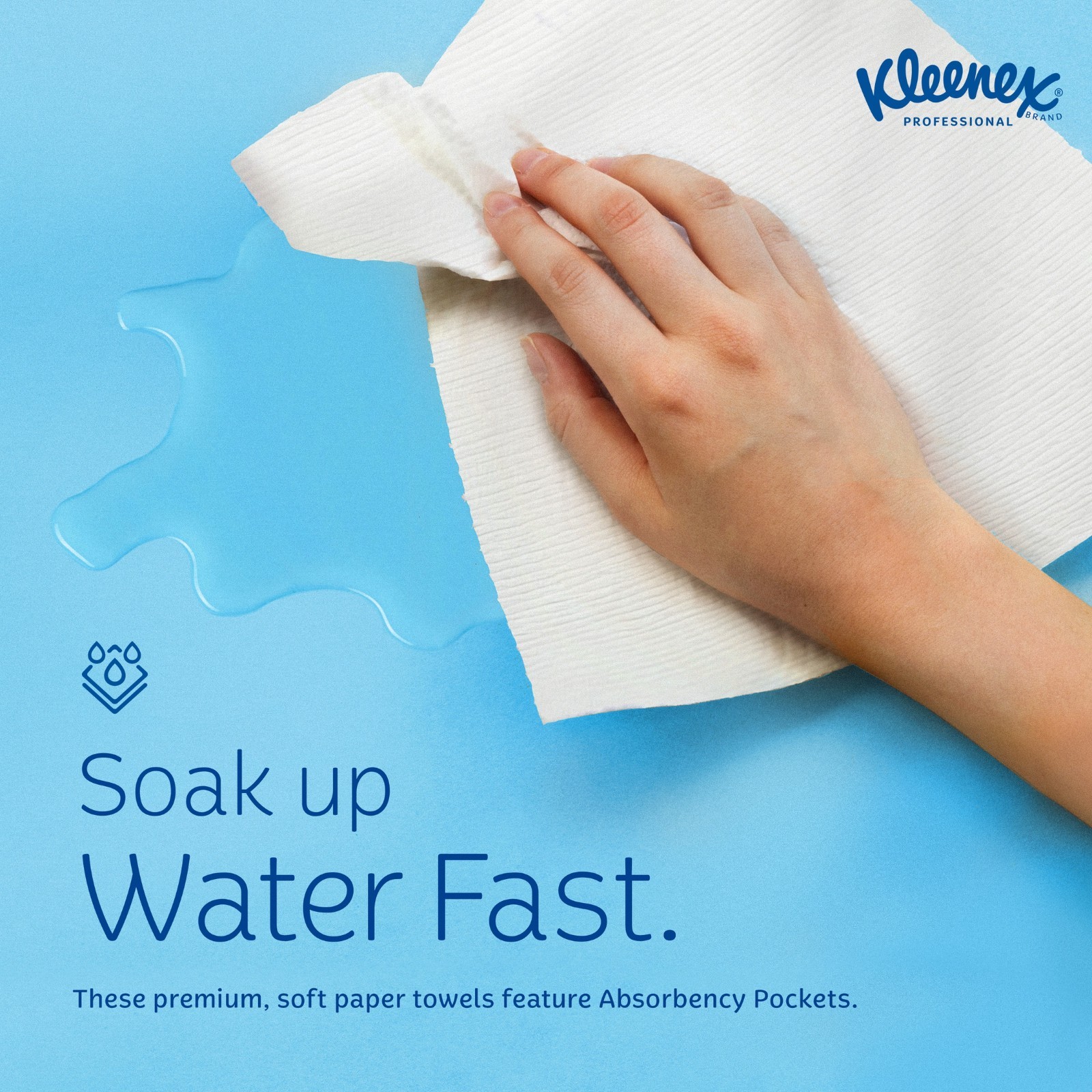 Kleenex Professional Universal Multifold Paper Towels, Bulk (01890), Absorbency