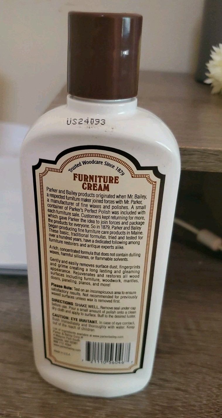 Furniture Cream – Multisurface Wood Cleaner and Polish Furniture Quick Shine …