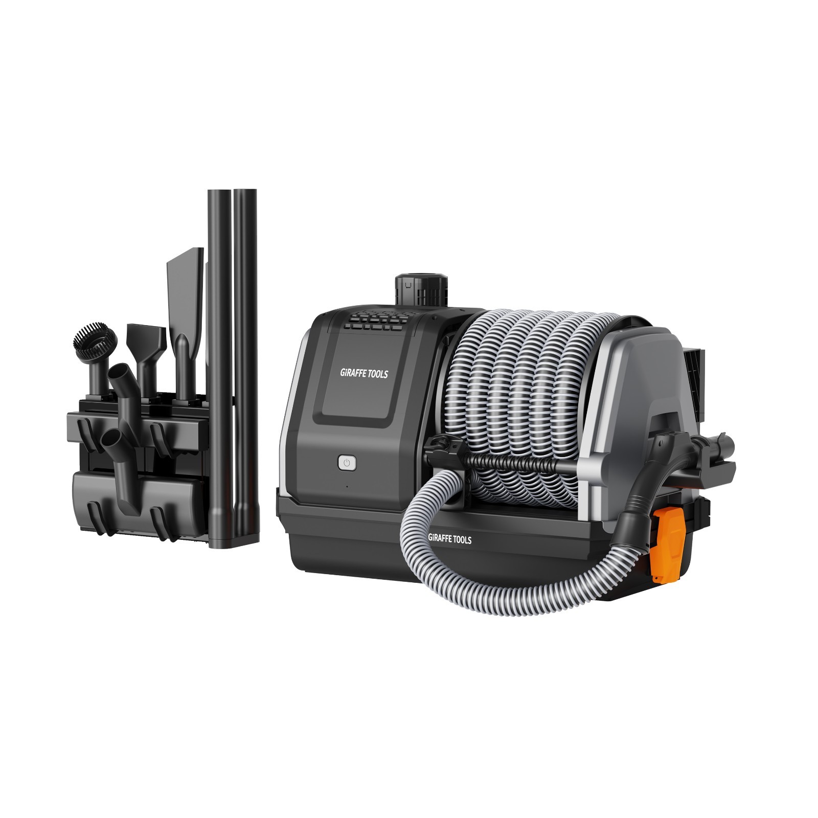 Giraffe Tools Wet Dry Vacuum Cleaner with 30FT Retractable Hose &Remote Control