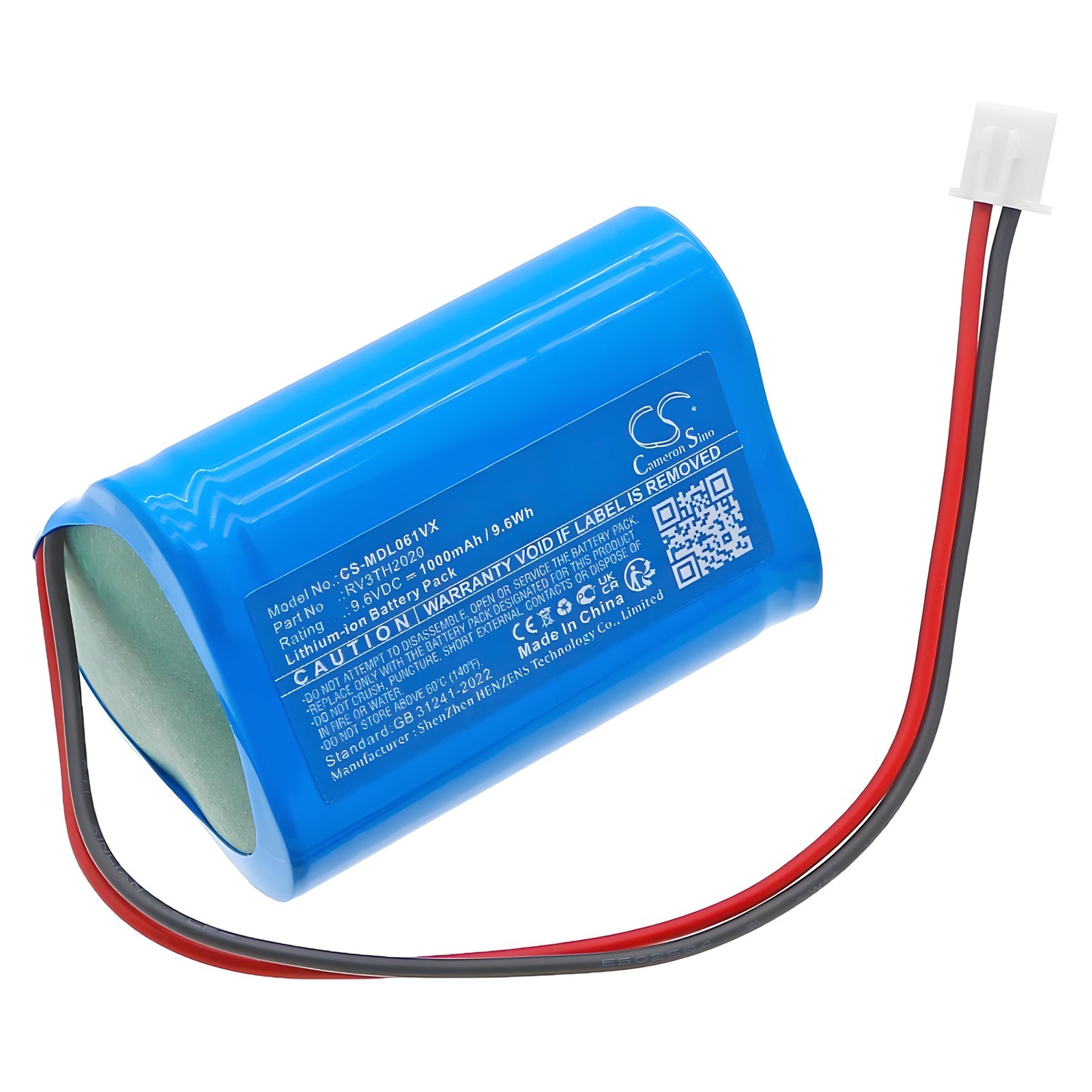 BATTERIE 1000mAh Type RV3TH2020 For Midea R1-L061D R1-L061E R1TCN