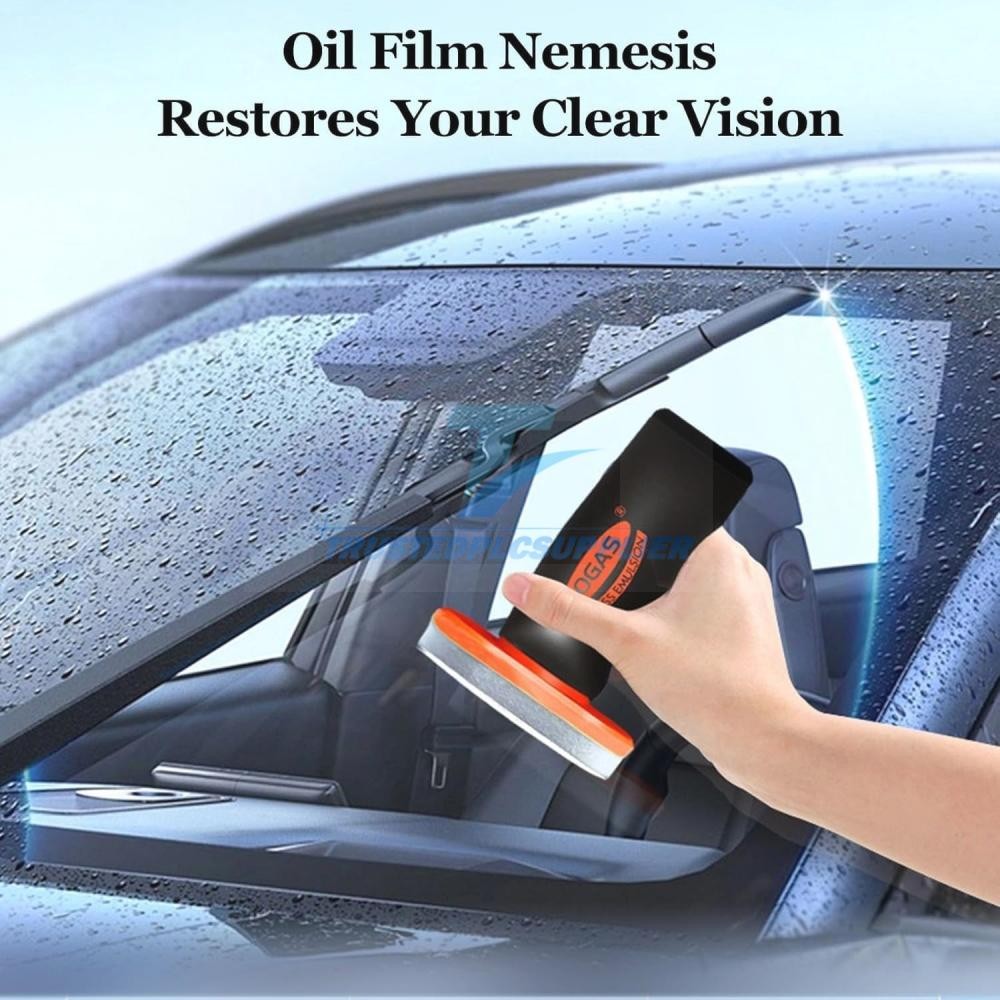 5PCS Glass Guard & Emulsion Cleaner – Oil Film Remover Lotion for Glass Surfac