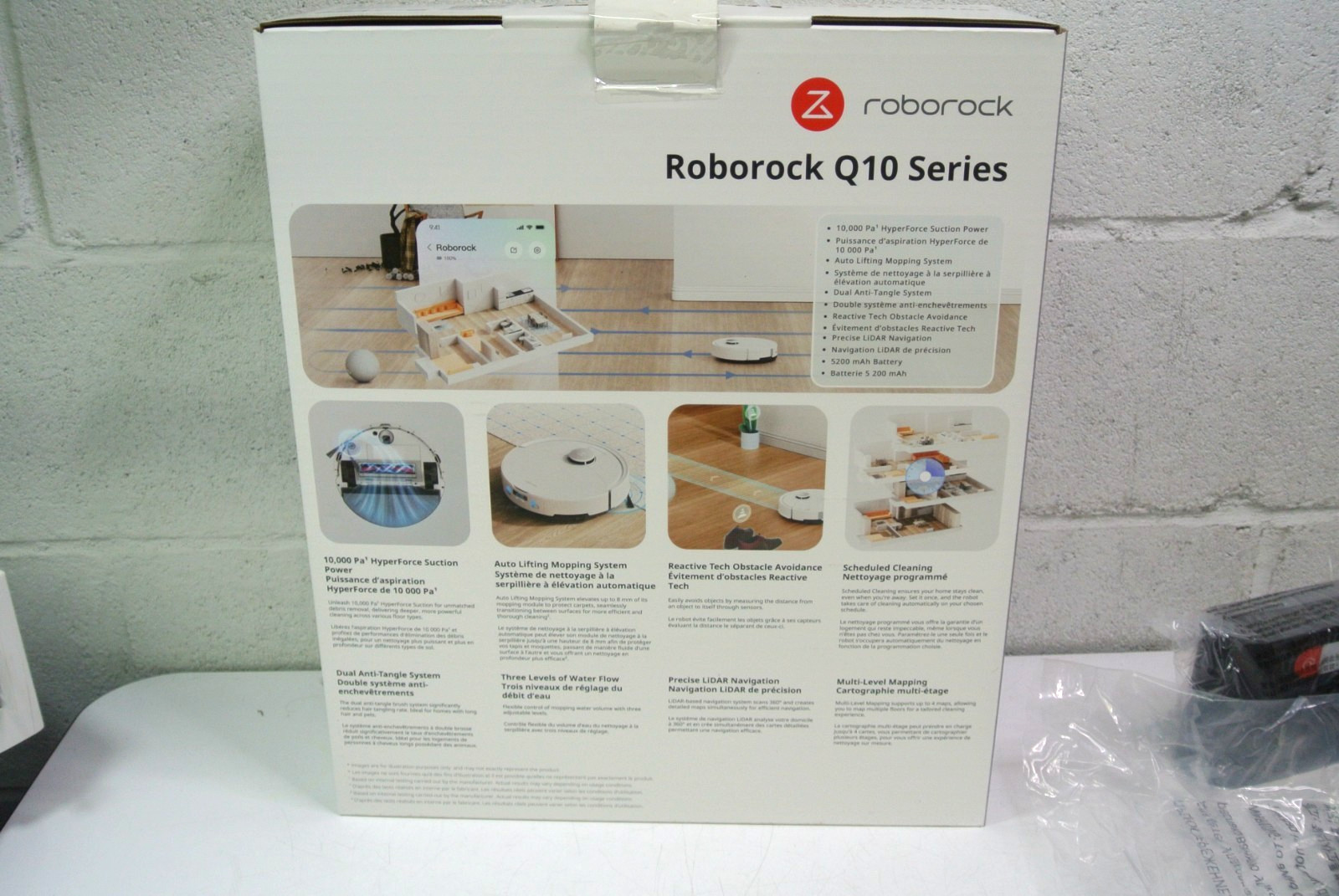 Roborock Q10 PF Auto Vacuum and Mop with Dock