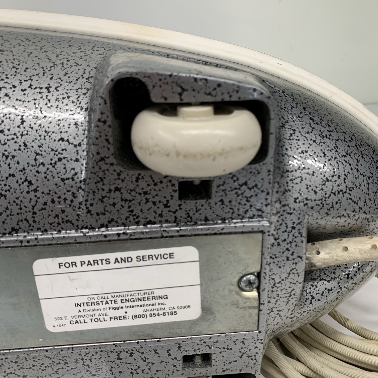 TRISTAR CXL Canister Vacuum Motor Body Unit Only – Tested/Working BROKEN WHEEL