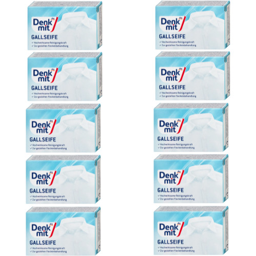 10 x 100g Denkmit Gall soap stain treatment