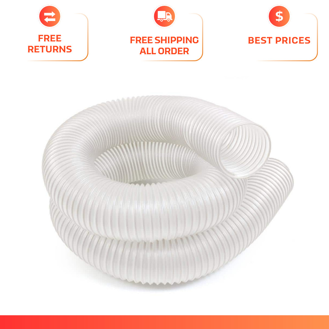 4 in x 10 ft Universal Dust Extractor Hose Vacuum Attachment Shop Dust Collector