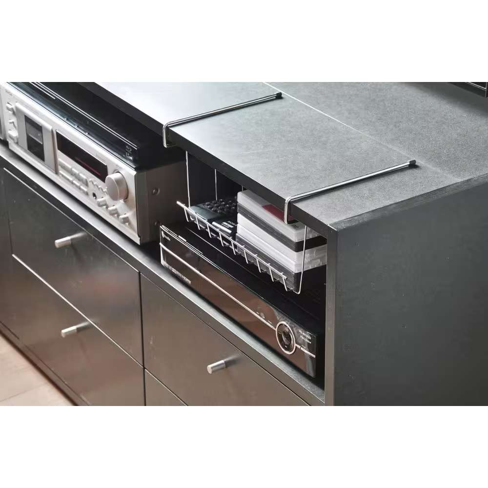 10 In. H X 11.5 In. W Chrome Alloy 1-Drawer Wire Basket