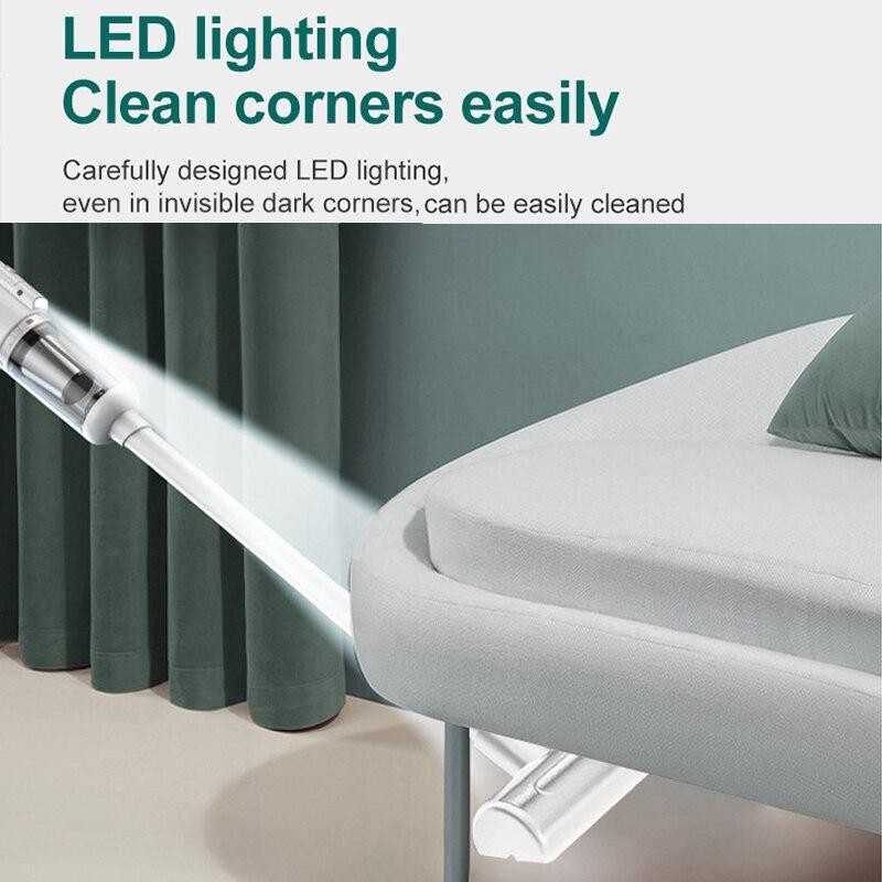 Wireless Handheld Vacuum Cleaner Powerful Suction HEPA Filter