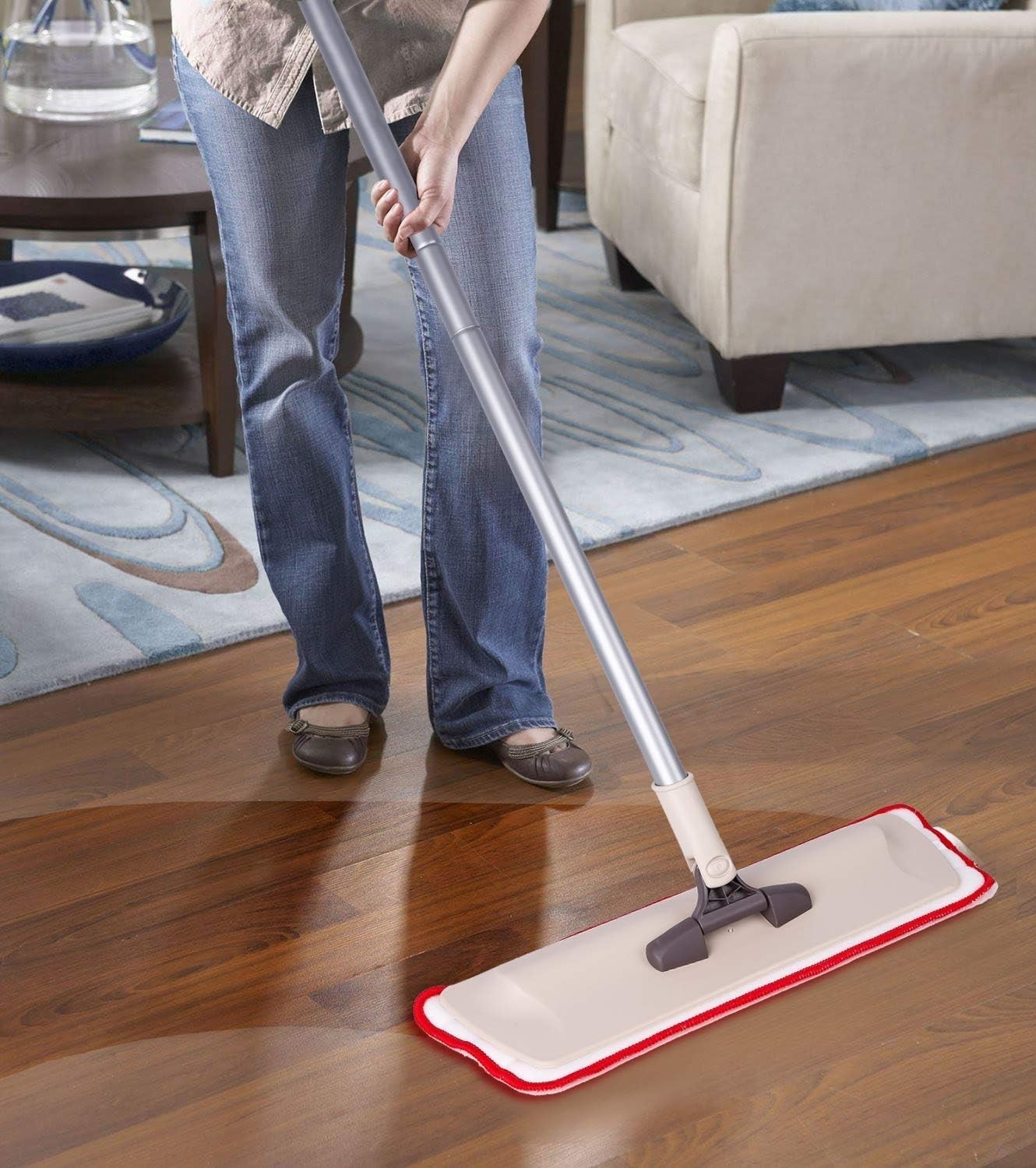 3 Pack Microfiber Mop Pads, Compatible with Rubbermaid Reveal, Swiffer, Libman