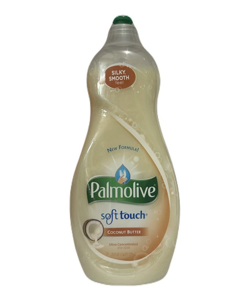Palmolive Soft Touch Coconut Butter & Orchid Scent Dish Liquid Rare