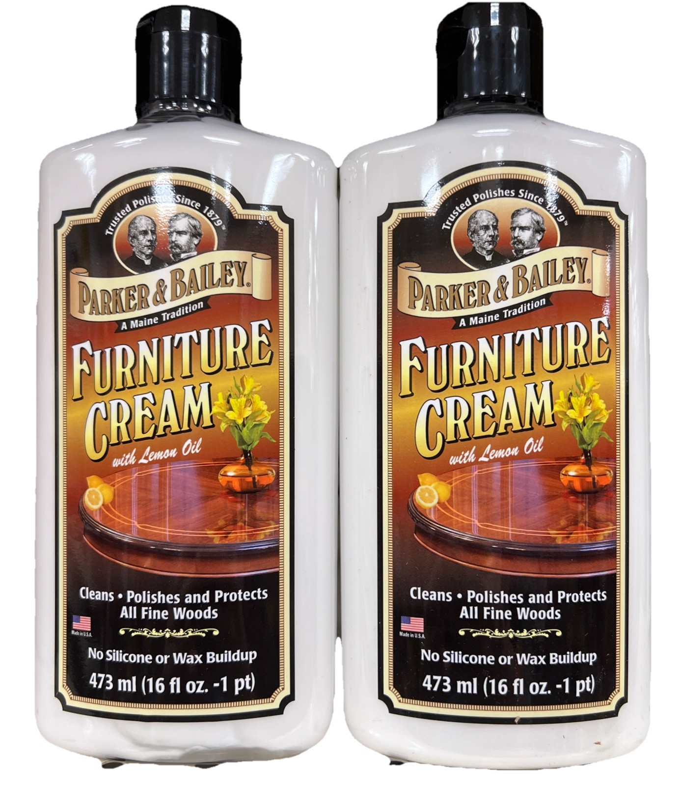 2 Pack – Parker Bailey Furniture Cream 16oz Lot OH