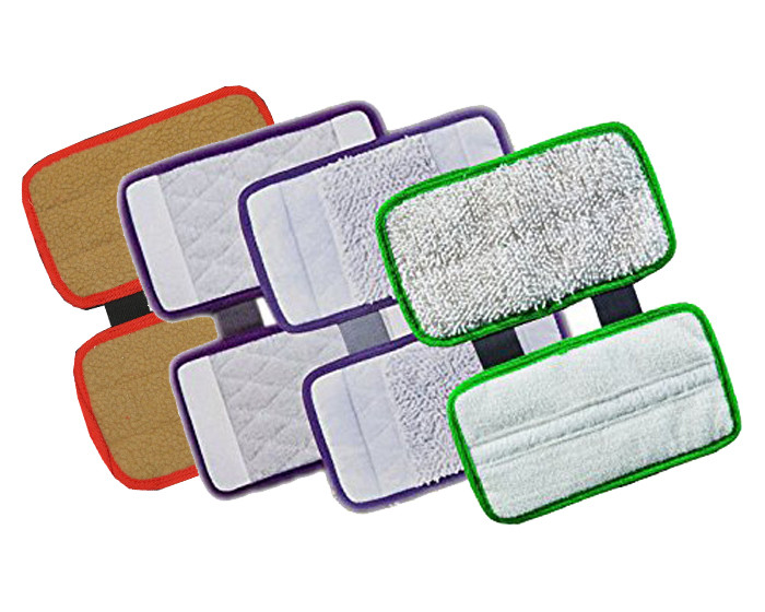 4 Replace Pad Carpet Cleaning Hard Floor Pad Scrub for Shark Sonic Duo KD400W
