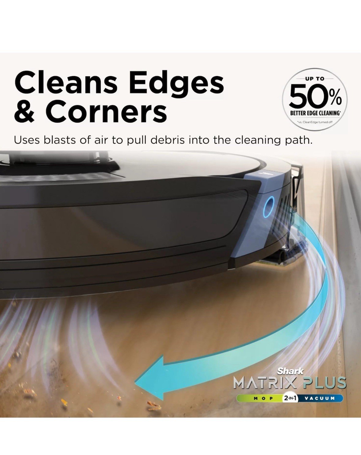 Shark RV2610WD AI Ultra 2in1 Robot Vacuum & Mop with Sonic Mopping Damaged Box