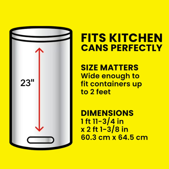 (12 pack) Glad ForceFlex MaxStrength Scented Tall Kitchen Trash Bags, 13 Gallon