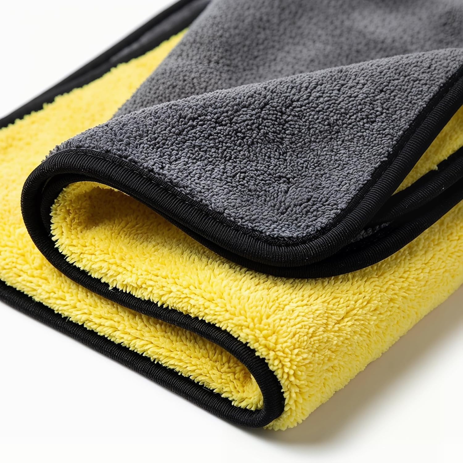 10 Pack Microfiber Towels for Cars – Coral Velvet Ultra-Soft Super Absorbent…
