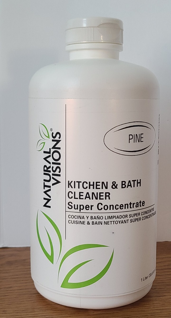 Natural Visions Kitchen & Bath Cleaner Super Concentrate Pine Scent #502507