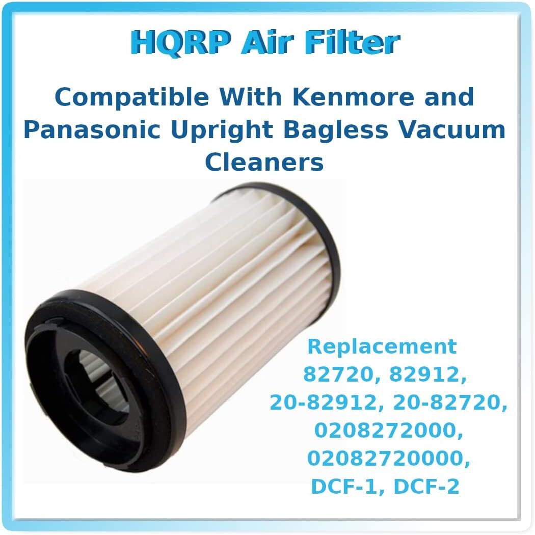 Washable HEPA Filter for Sears Kenmore 82720 82912 20-82912 20-82720 (1,2,4pcs)