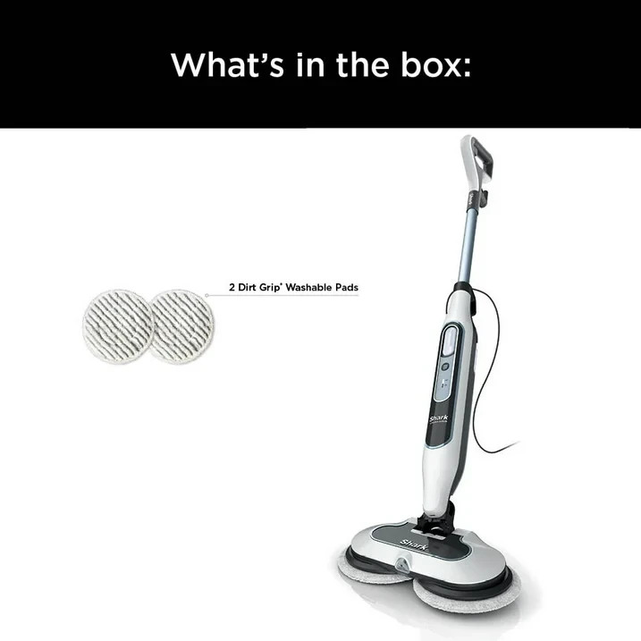 Shark Steam & Scrub Steam Mop, with Steam Blaster Technology, Scrubbing and Sani