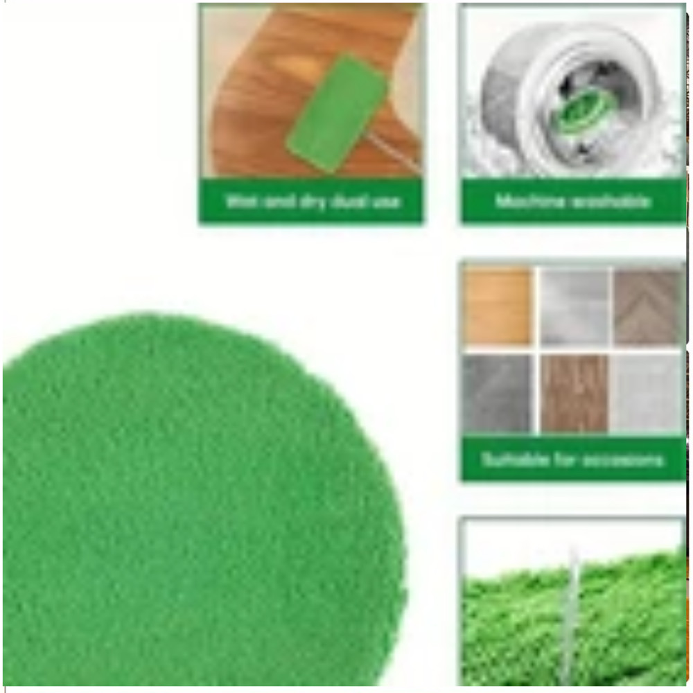 15 Reusable Microfiber Mop Pads Dust Mop Refills Washable Replacement Wet Pads