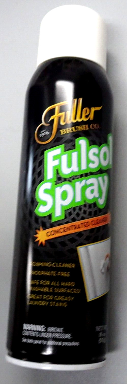 Discontinued Fuller Brush Co Fulsol Spray 18Oz Concentrated Foam Cleaner MIP