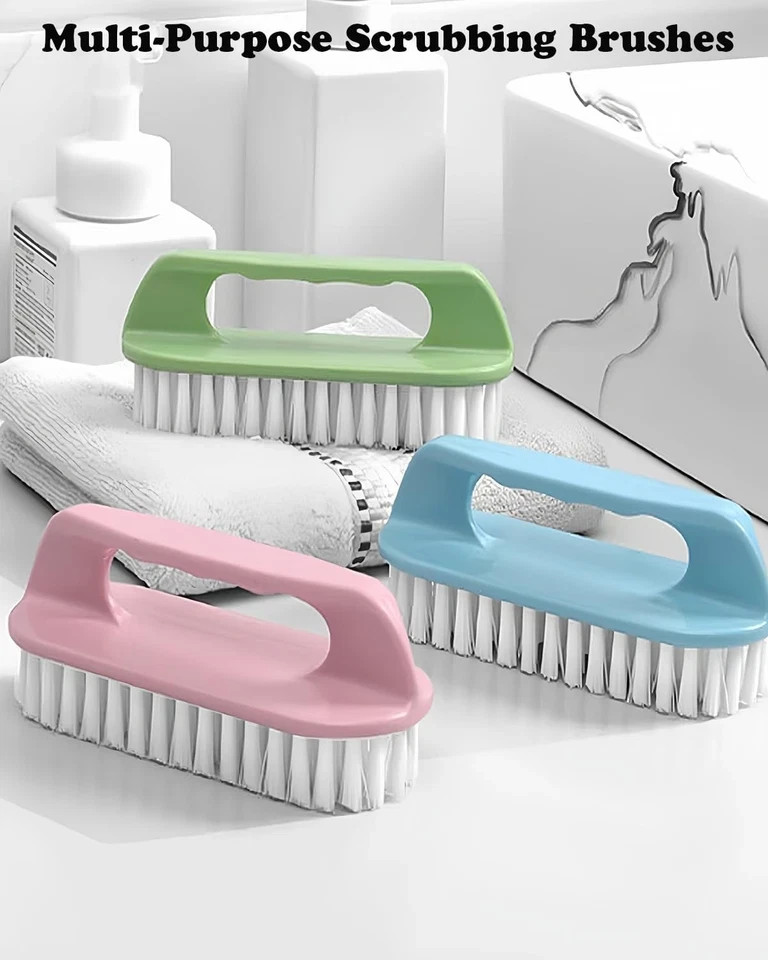 Scrub Brush for Cleaning-3 Pack Scrubbing Brushes Heavy Duty Multi-Purpose House