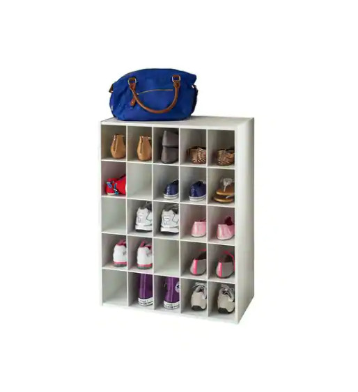 Storage Organizer Shoe Rack Cube Cabinet Shelf Closet Unit Stand Boot 25 Tower