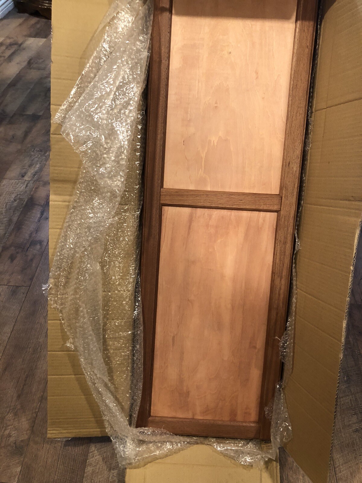 Wall Mount Hideaway Ironing Board Wood Cabinet