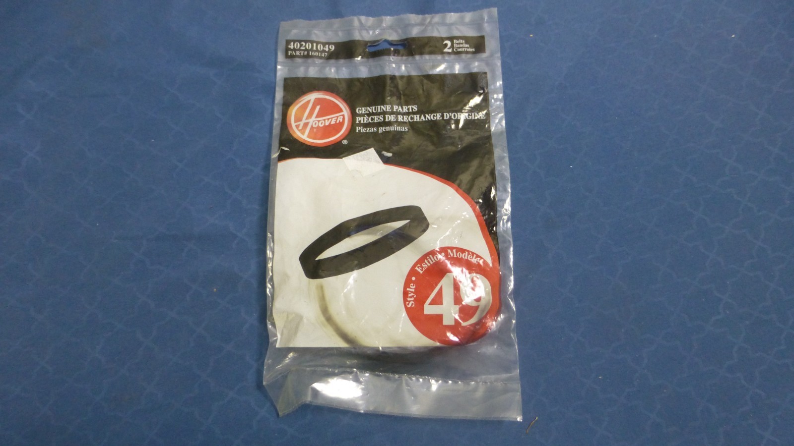 Style 49 Hoover Vacuum Belt Replacement Part #160147