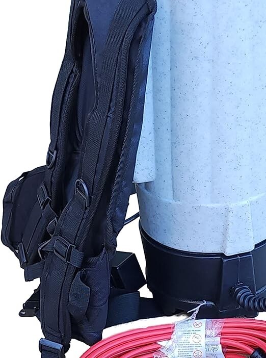 JaniSource Back Pack Vacuum 6.5 Quart, 115V, w/Tool Kit